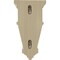 Ekena Millwork 6"W x 4"D x 11"H Alpine Corbel, Rubberwood COR06X04X11APRW - alternate 2